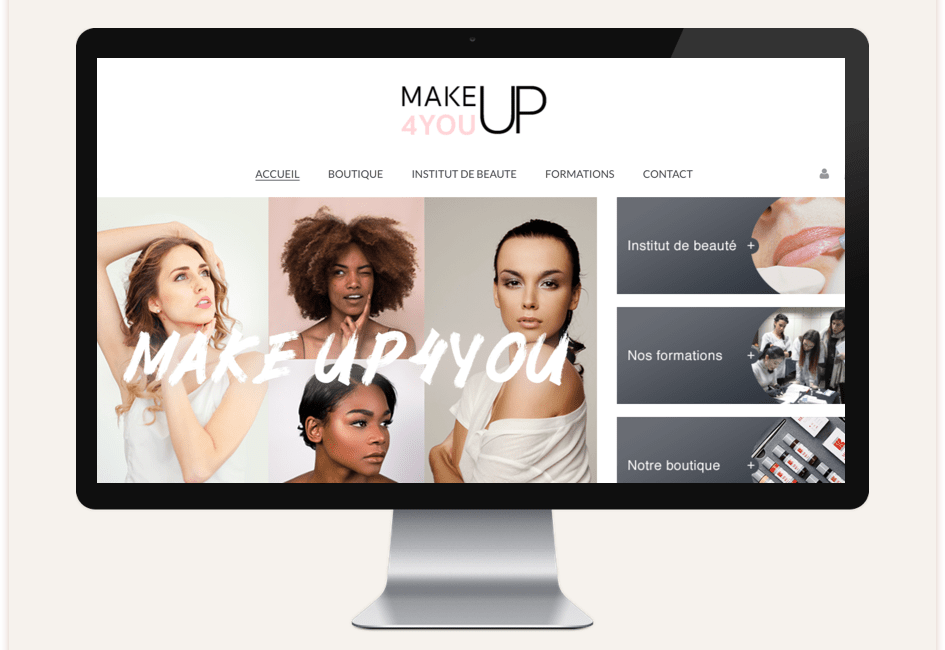 site ecommerce makeup4you